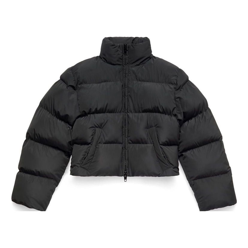 Puhovka Balenciaga Shrunk Puffer Jacket Črna | 751101TYD361000