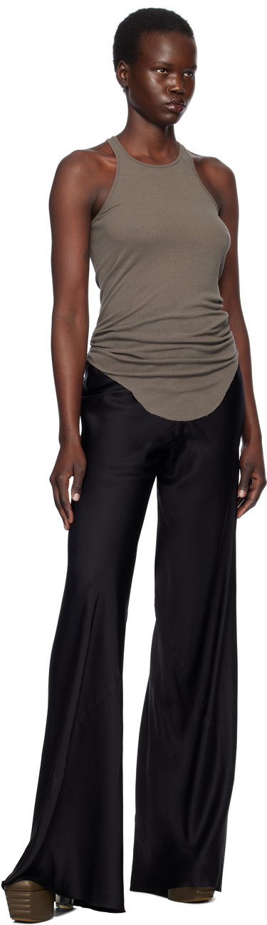 Majica brez rokavov Rick Owens Rick Owens Hollywood Basic Rib Tank Top Rjava | RP01E7101 RC, 3