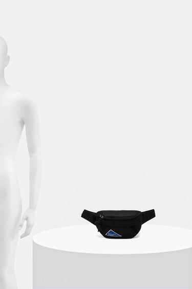 Torbice za okoli pasu thisisneverthat thisisneverthat Washed Nylon Waist Bag Črna | TN243WBASB01, 4