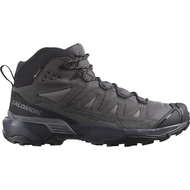 Superge in čevlji Salomon X Ultra 360 Leather Mid Gore-Tex Hiking Boots Siva | L47570800