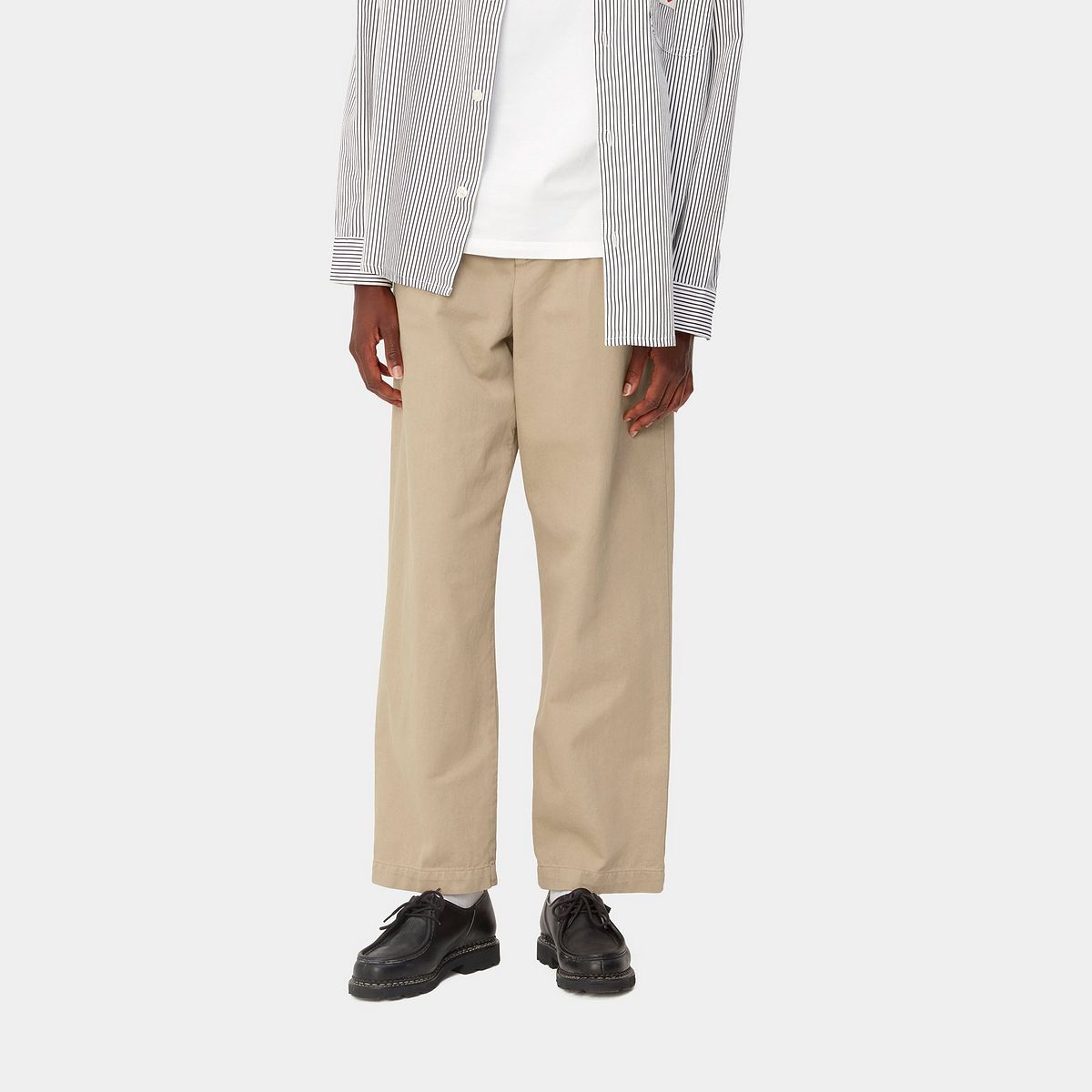 Hlače Carhartt WIP Cara Pant "Wall garment dyed" Bež | I029802_G1_GD, 0