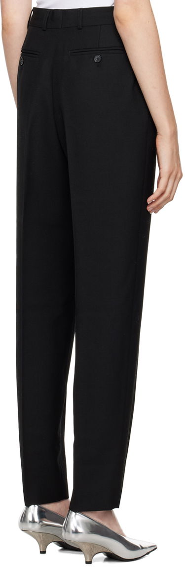 Hlače TOTEME Low-Waist Tailored Trousers Črna | 244-WRB0228-FB0026, 2