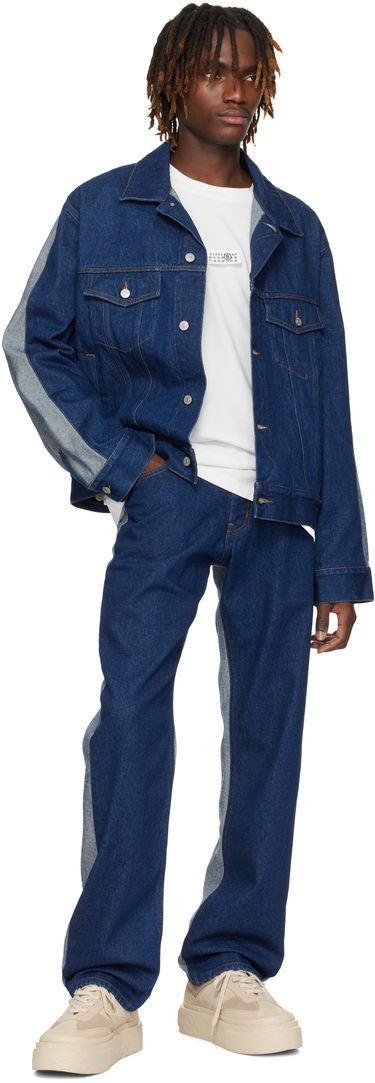 Jakna Maison Margiela MM6 Maison Margiela Sports Denim Jacket Modra | SH0AM0038 M30018, 3