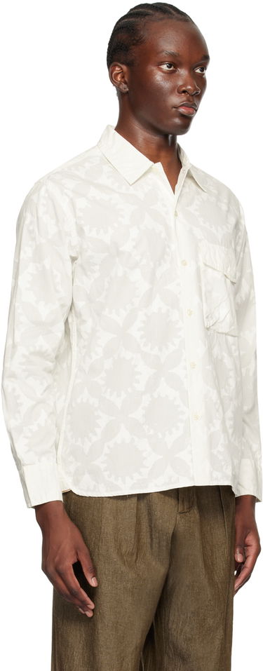 Srajce Universal Works Universal Works Field Shirt Bela | P3079, 1