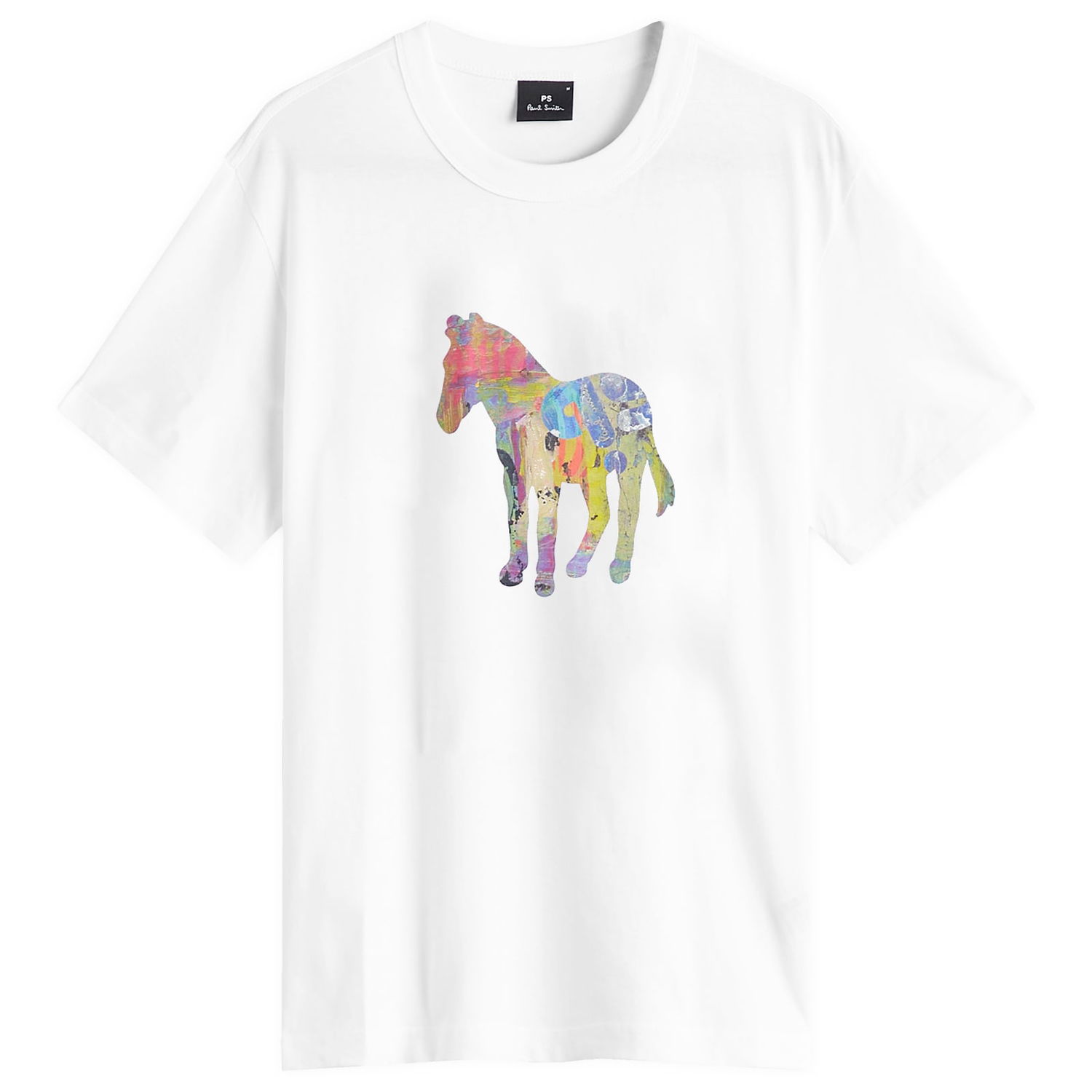 Majica Paul Smith Paul Smith Zebra Craft T-Shirt, Size Large Bela | M2R-220X-PP4701-01, 0
