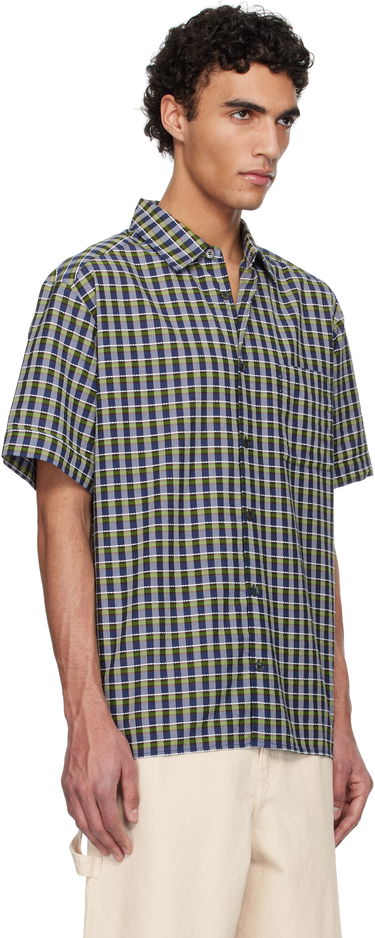 Srajce A.P.C. A.P.C. Ross Plaid Short-Sleeve Shirt Večbarvna | COHGA-H12541, 1