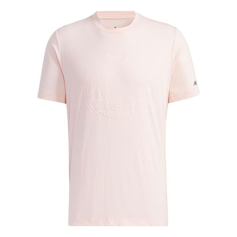 Majica adidas Performance Terrex Mountains Graphic T-Shirt Roza | GN9461