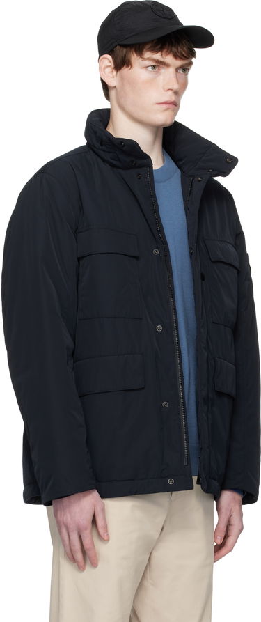 Jakna Stone Island Micro Twill Jacket Mornarica | K2S15 4100049 S0026, 1