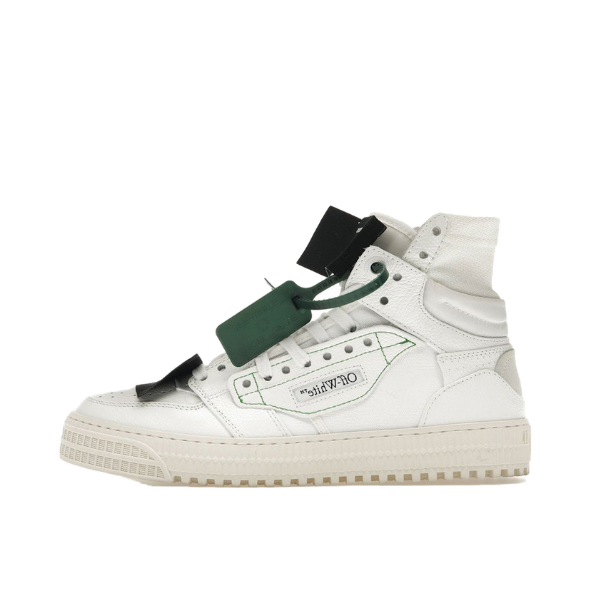 Superge in čevlji Off-White Off-Court 3.0 White Black Green Bela | OMIA065C99LEA0040110