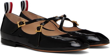 Obleke Thom Browne Thom Browne Thom John Ballerina Flats Črna | FFD143A-00216, 3