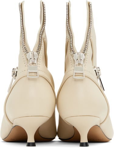 Superge in čevlji JW Anderson Biker Kitten Heel Ankle Boots Črna | BT0105-LA0268, 4
