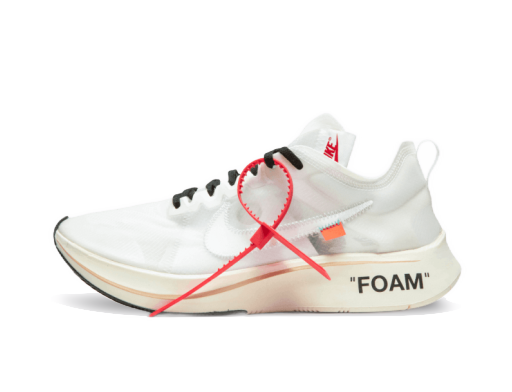 Superge in čevlji Nike Off-White x Zoom Fly SP ''The Ten'' Bela | AJ4588-100