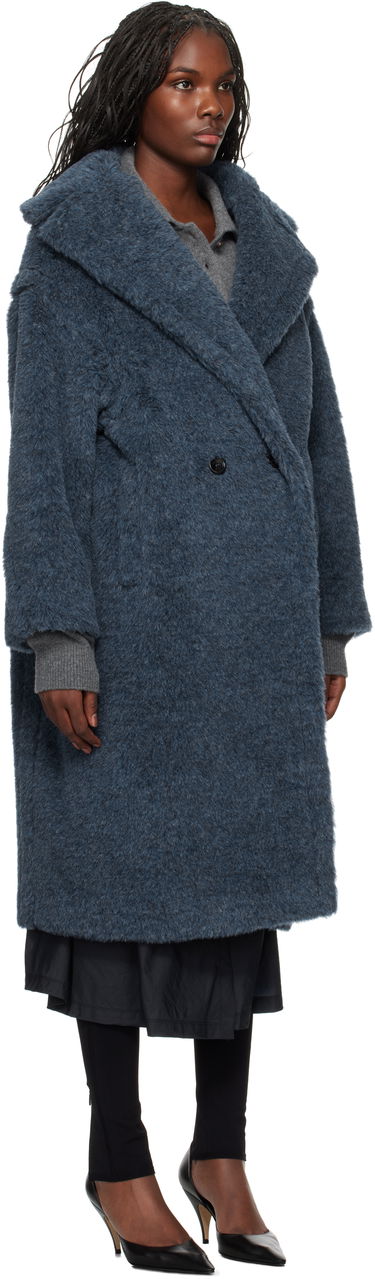 Plašči Max Mara Zebra Coat Modra | 2421016152600 MM10506, 3