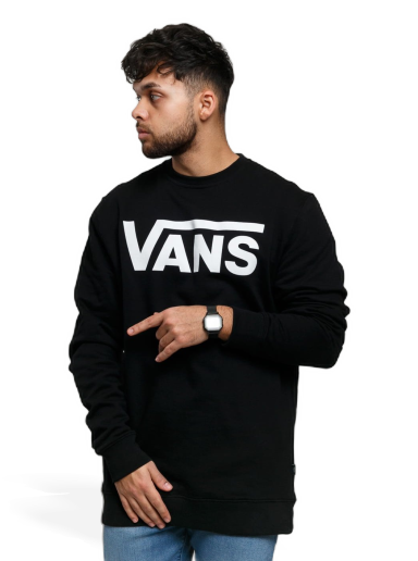 Pulover Vans Classic Crew Črna | VN0A456AY281
