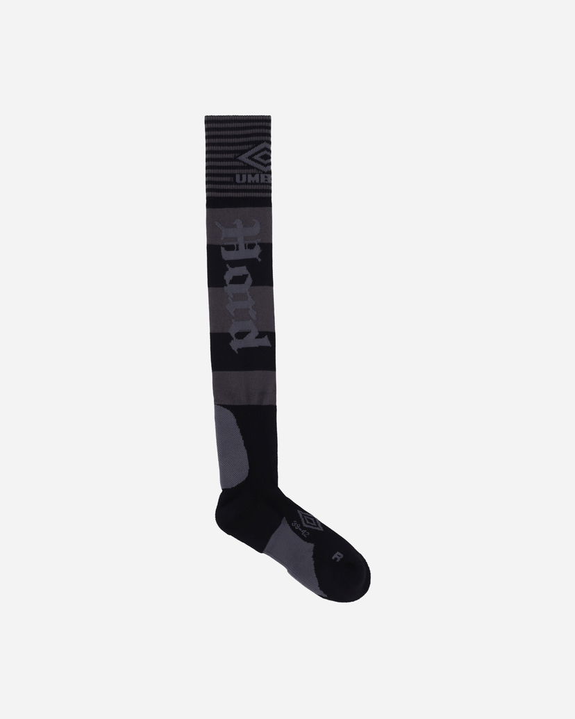 Nogavice Umbro Hard Times Knee-High Socks Črna | UBMW0262YA12 BLK0028