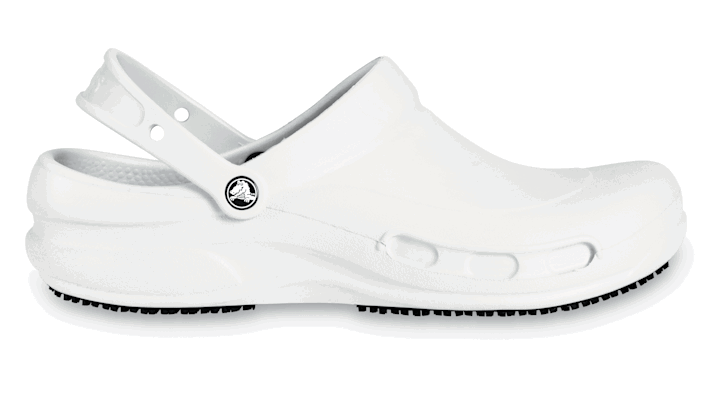 Superge in čevlji Crocs Bistro Work Clogs Bela | 10075-100, 0