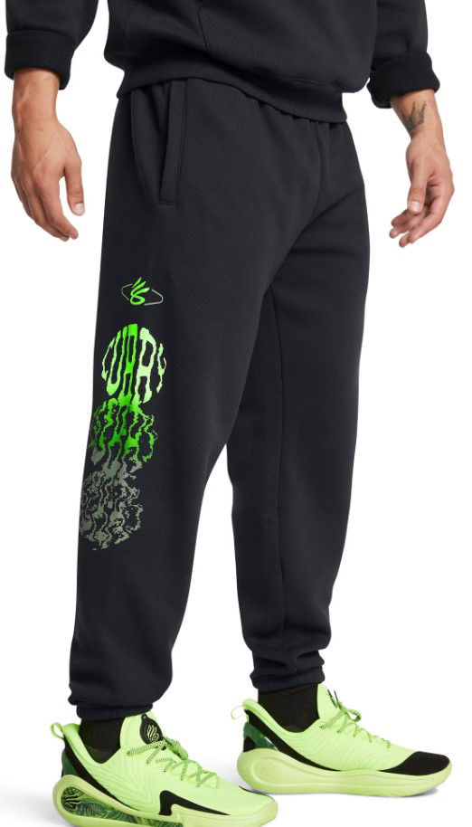 Trenirka Under Armour Under Armour Curry Splash Graphic Joggers Črna | 1387607-001