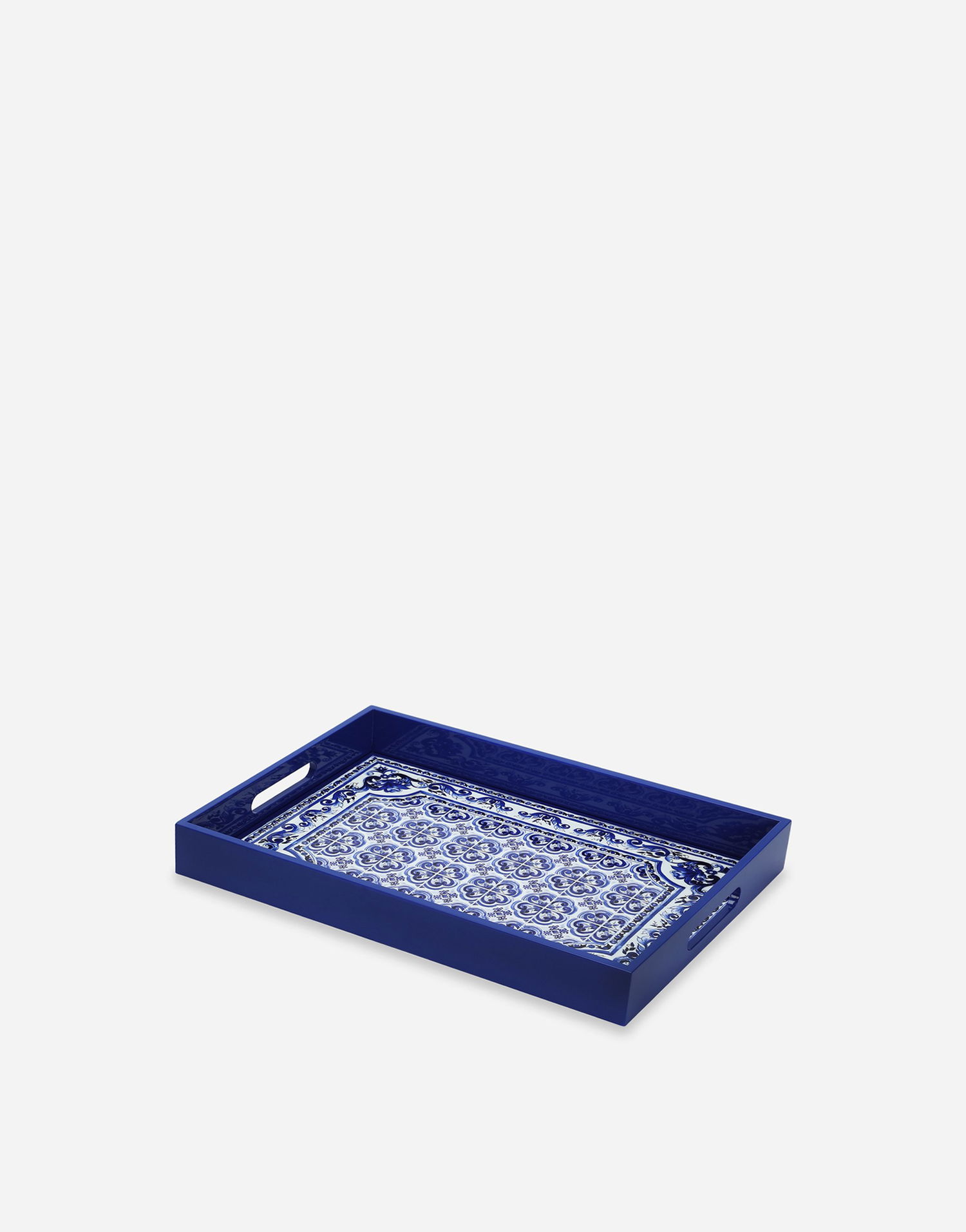 Modni dodatki Dolce & Gabbana Dolce & Gabbana Plexiglass Rectangular Tray Modra | TC0107TCALRUB009, 0