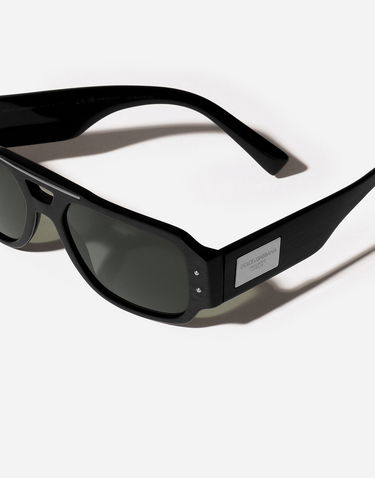 Sončna očala Dolce & Gabbana Squared Pilot Dna Sunglasses Črna | VG448AVP09A9V000, 3