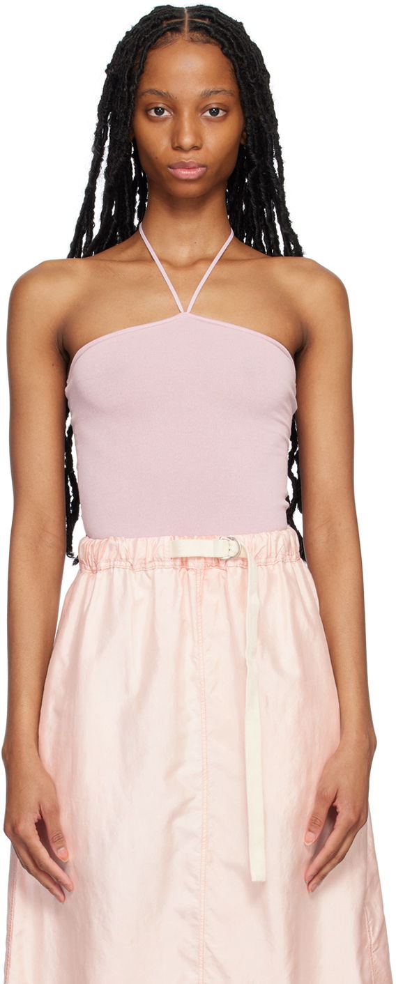 Majica brez rokavov BEC + BRIDGE BEC + BRIDGE Esmae Halter Bodysuit Roza | A23-20960