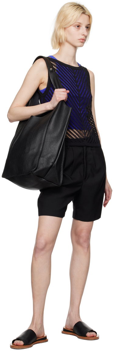Majica brez rokavov rag & bone rag & bone Melissa Knit Tank Top Črna | WAS23P016UM16, 3