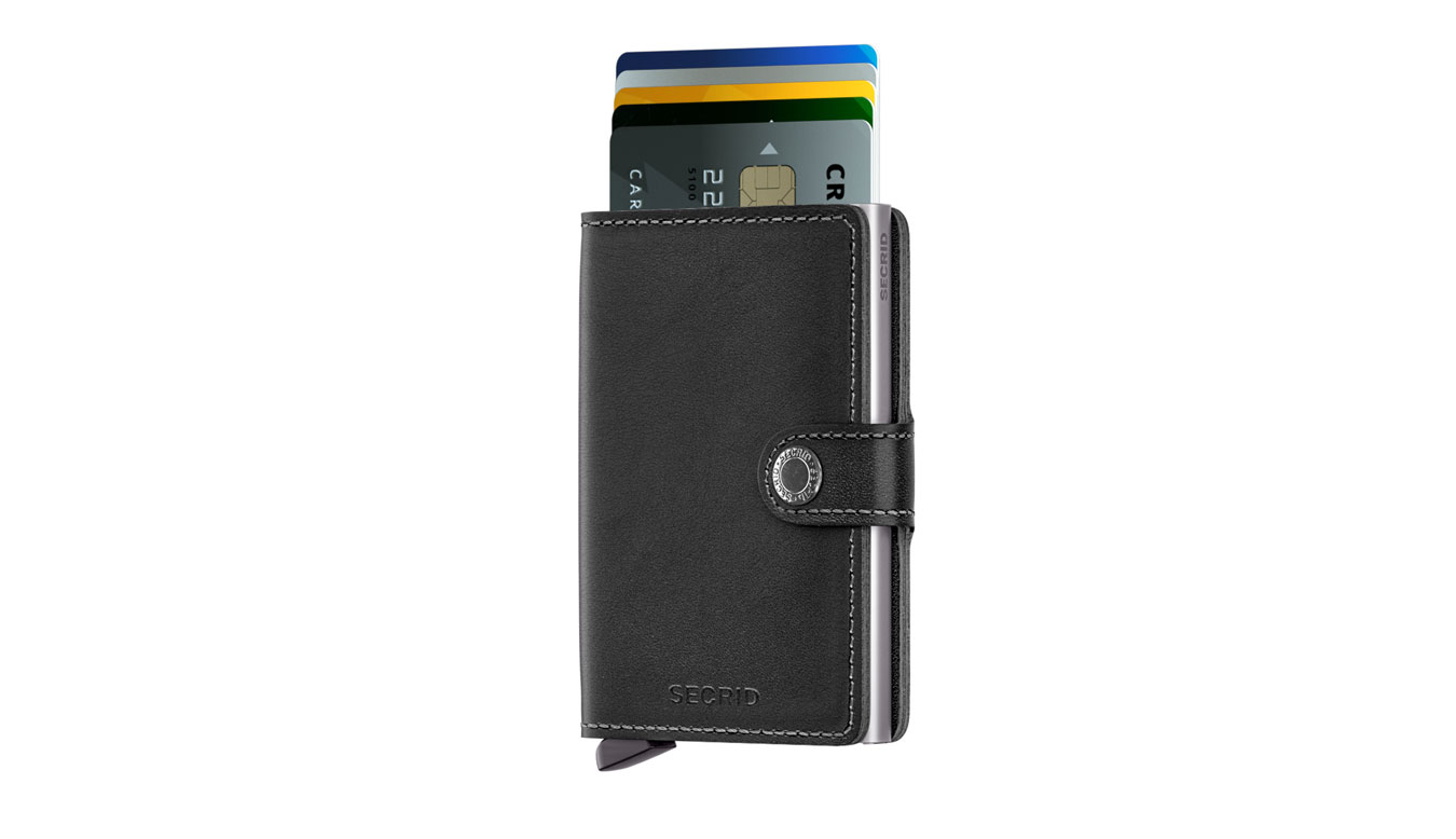 Denarnica Secrid Miniwallet Črna | M-BLACK, 0