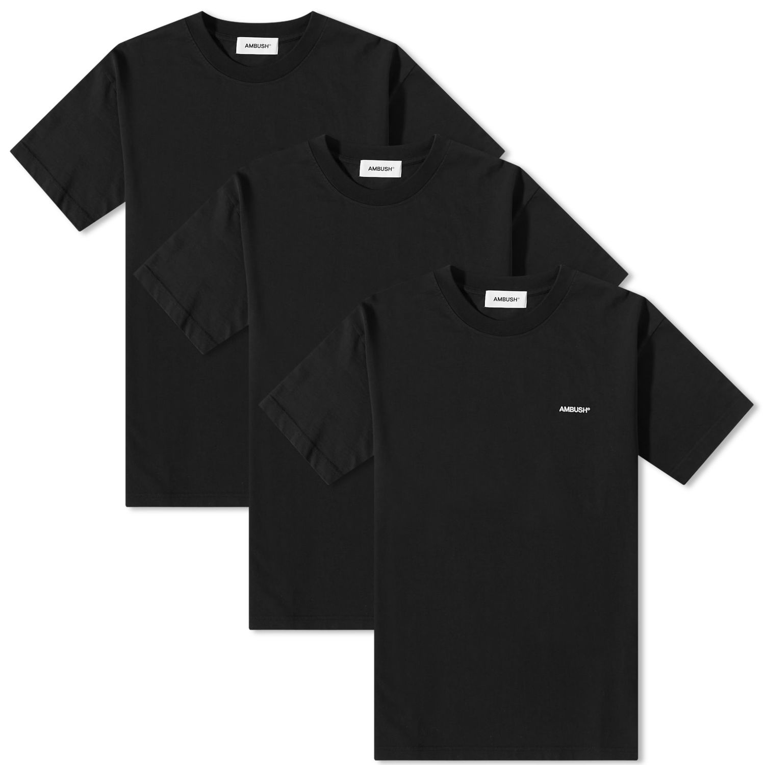 Majica Ambush 3 Pack Logo Tee Črna | BMAA035S23JER0021000, 0