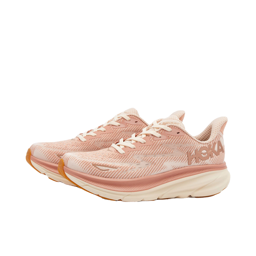 Tek Hoka One One Women's Clifton 9 Sneakers in Sandstone/Cream, Size UK 3.5 | END. Clothing Bež | 1127896-SNC