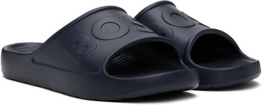 Superge in čevlji BOSS Embossed Logo Pool Slides Mornarica | 50498207, 3
