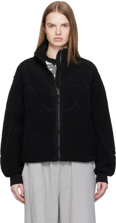 Jakna Dime Dime Polar Fleece Sherpa Zip Jacket Črna | DIMEFA258BLK, 0