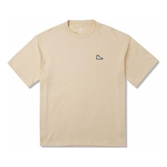 Majica Converse Sneaker Patch Loose-Fit T-Shirt Bež | 10025397-A12