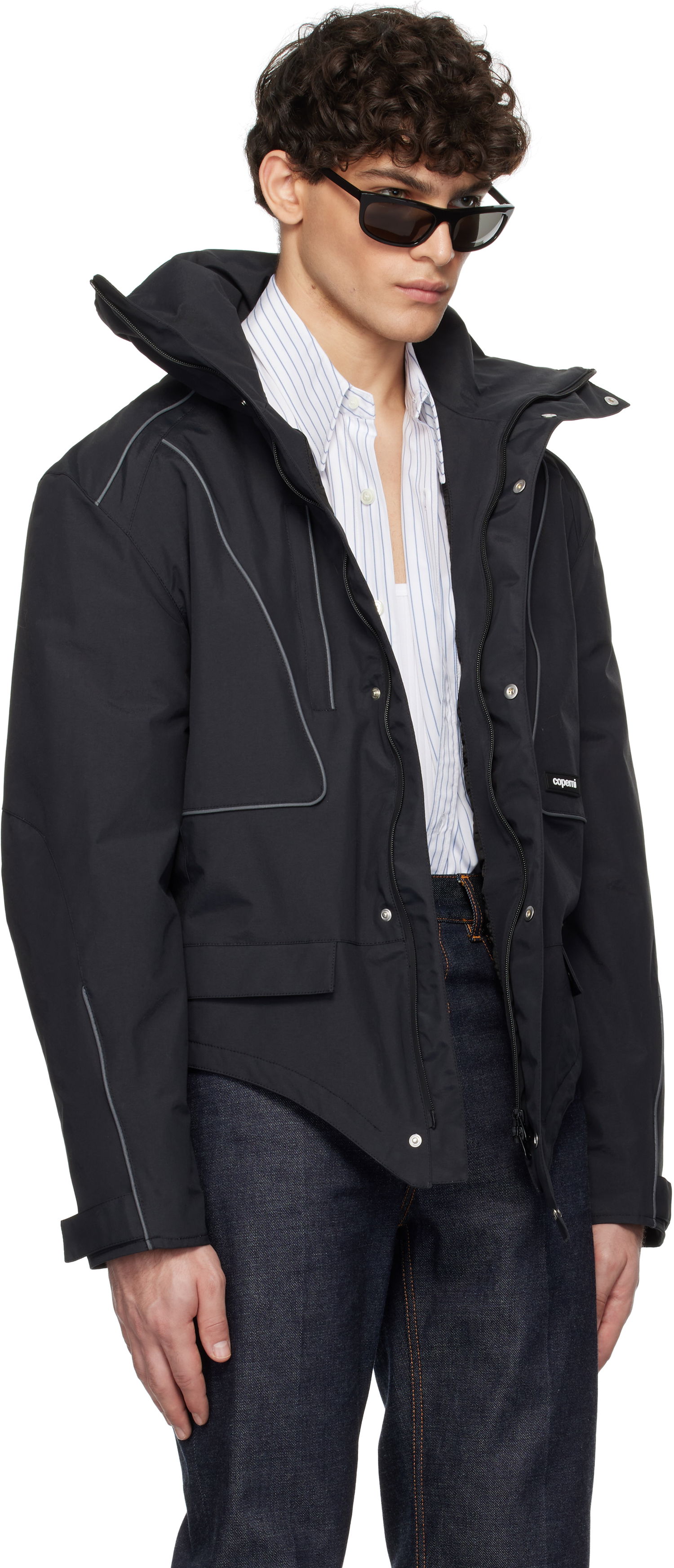Parka Coperni Coperni Body Jacket Črna | COPOW24F3010MEN, 1