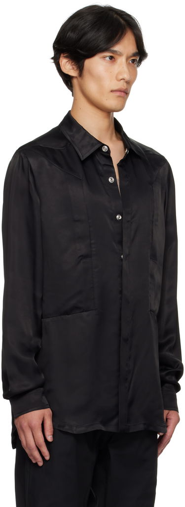 Srajce Rick Owens Rick Owens Concordians Fogpocket Shirt Bež | RU02E1237 HSCH, 4