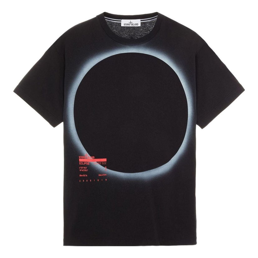 Majica Stone Island Eclipse Graphic T-Shirt Črna | 76152NS95-V0029