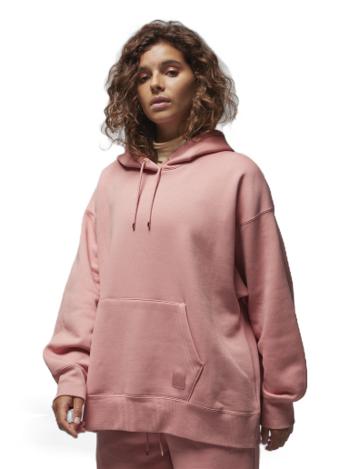 Pulover Jordan Flight Fleece Pullover Hoodie Roza | FB5110-618