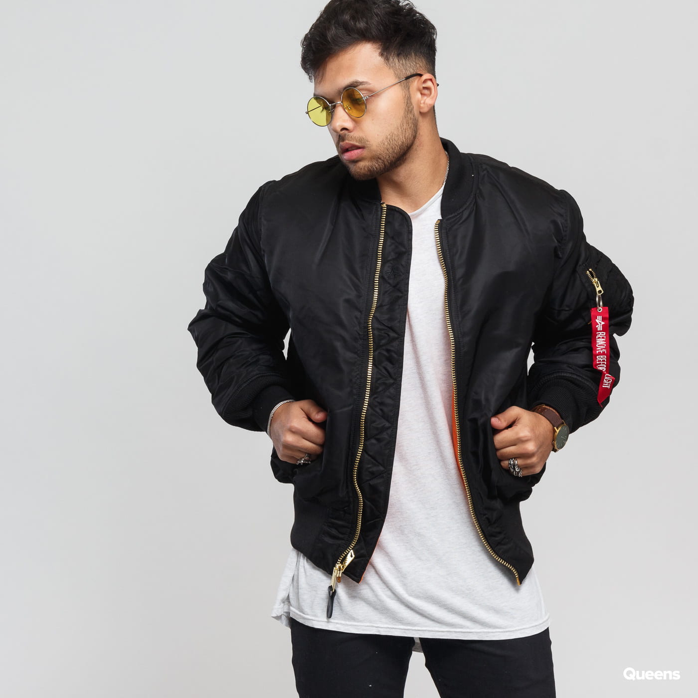 Bomber jakna Alpha Industries MA-1 Bomber Jacket Črna | 100101 03, 0