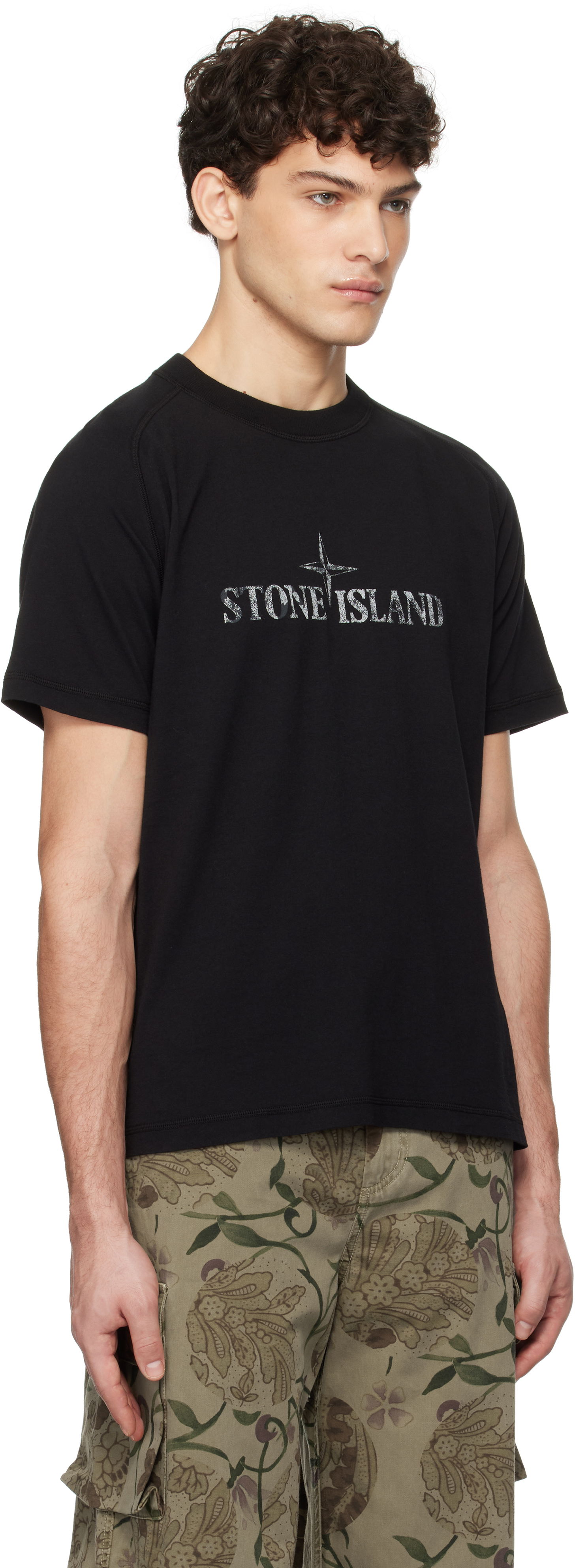 Majica Stone Island Organic Cotton Jersey T-Shirt Črna | K1S15 2100020 S0081, 1