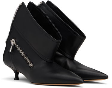 Superge in čevlji JW Anderson Biker Kitten Heel Ankle Boots Črna | BT0105-LA0268, 3