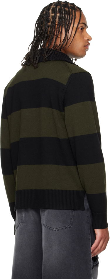 Polo majica Simone Rocha Simone Rocha Embellished Fuzzy Collar Rugby Polo Večbarvna | VMK13SB 0646, 2
