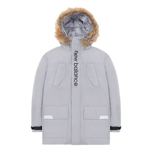Parka New Balance Parka Jacket Siva | AMJ04356-GR