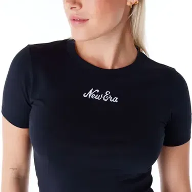 Majica New Era Slim Tee T-Shirt Črna | 60564944, 3