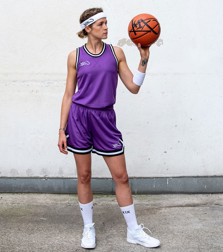 Dres K1X Double X Jersey Print Lila | 72000012-4035, 1