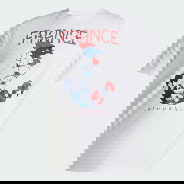 Majica adidas Performance Graphic Handball Climacool Tee Bela | JN1306, 3