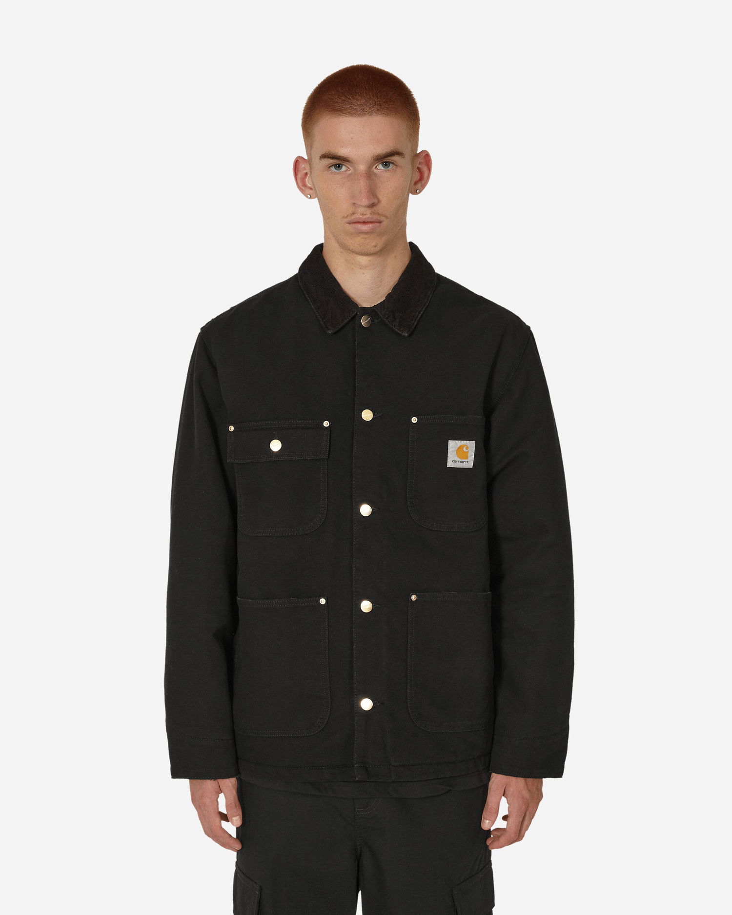 Jakna Carhartt WIP OG Chore Coat Black Črna | I027357_00E_3K, 0
