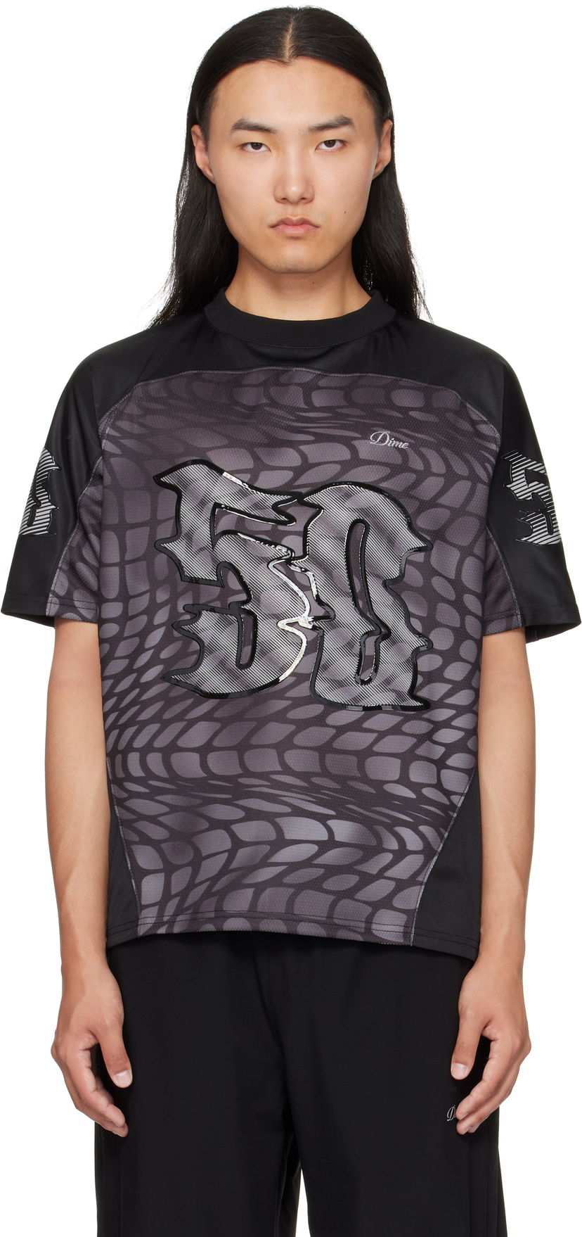 Dres Dime Dime N50 Jersey T-Shirt Črna | DIMEFA256BLK