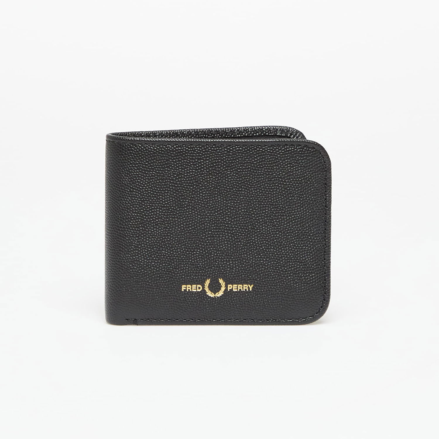 Denarnica Fred Perry Fred Perry Scotchgrain Leather Wallet Črna | L1197 102, 0