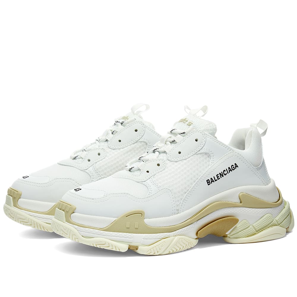 Superge in čevlji Balenciaga Triple S Sneaker Bela | 534217-W2CA1-9000, 1