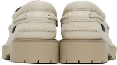 Oblačila Burberry Burberry Raft Boat Shoes Bela | 8101631, 1