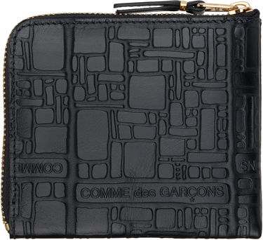 Denarnica Comme des Garçons Embossed Logo Wallet Črna | SA3100EL-1, 4