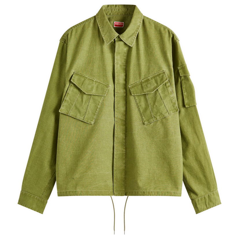 Srajce KENZO Kenzo Pocket Overshirt, Size Large Zelena | FF55CH5339GD-48